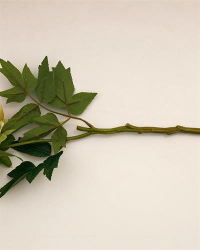 Amaranthus Изкуствено Цвете Един Стрък Плат 48 см Тъмнорозов