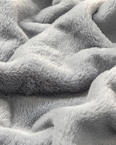 Amor Шал За Кресло Плюш, Сиво, 140 X 170 Cm