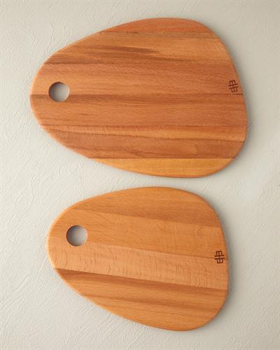 Amorf Дъска За Рязане 2 бр. Бук 32x24 см+27x20 см Кафяв