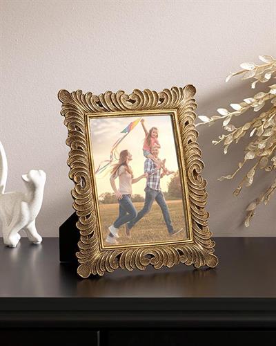 Ancıent Рамка Полирезин 20X2X25 см Златен