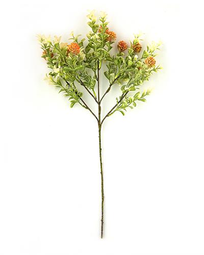 Andora Изкуствено Цвете Един Стрък 53 см Оранжев