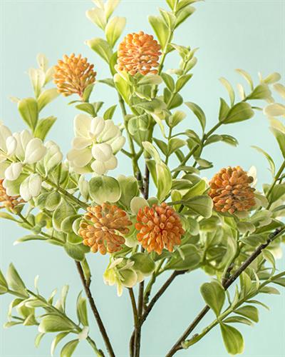 Andora Изкуствено Цвете Един Стрък 53 см Оранжев