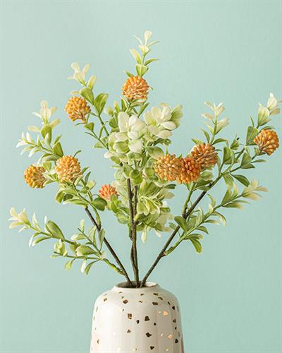 Andora Изкуствено Цвете Един Стрък 53 см Оранжев