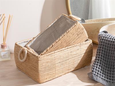 Andrea Кошница 26x16x12 см Кафяв