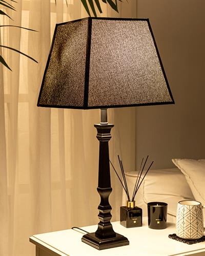 Andrea Абажур Черно, 30 X 67 Cm