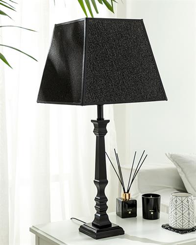 Andrea Абажур Черно, 30 X 67 Cm