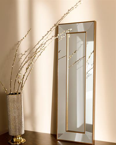 Andrea Mirror 30x90 cm Gold