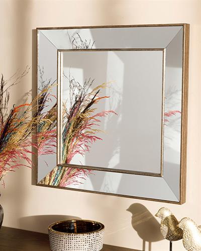 Andrea Mirror 50x50 cm Gold