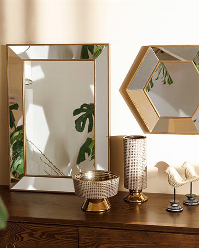 Andrea Mirror 50x70 cm Gold