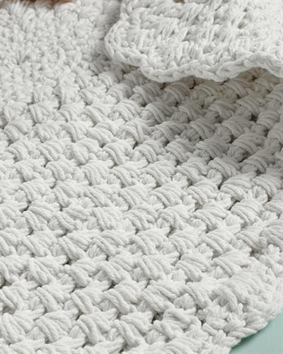 Andrea Постелка За Баня Памучен 60x90 см Екрю