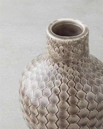 Andro Ваза 11,5x11,5x15,5 см Кафяв