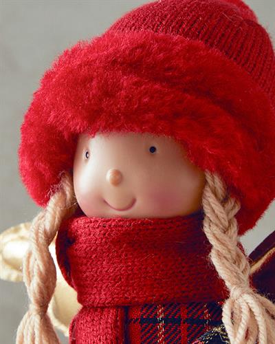 Angel Decorative Object Red