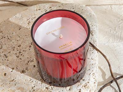 Angelia Scented Candle 200 g Maroon