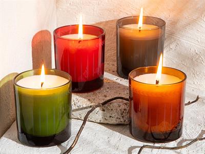 Angelia Scented Candle 200 g Maroon