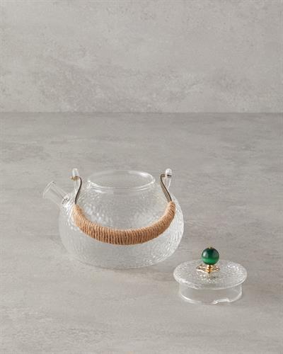 Angelina Borosilicate Tea Pot 600 ml Transparent