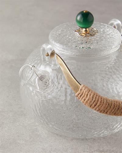 Angelina Borosilicate Tea Pot 600 ml Transparent