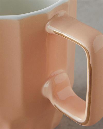 Angely Чаша Китайски костен порцелан 270 мл Сьомга