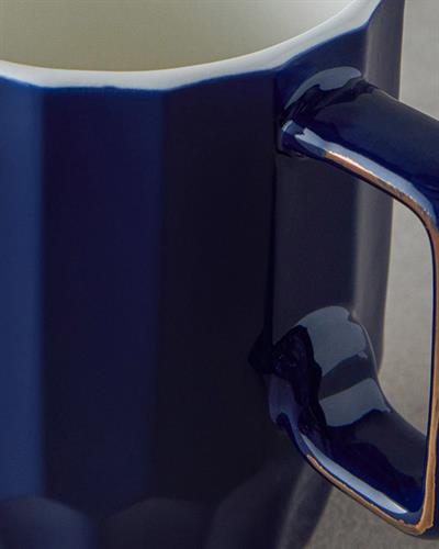 Angely Чаша Китайски костен порцелан 270 мл Морскосин