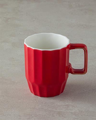 Angely Чаша Китайски костен порцелан 270 мл Червен