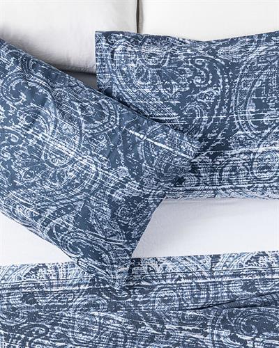 Anhinga Кълъфка За Възглавни 2Бр., Памучен, Тъмно Синьо, 50 X 70 Cm