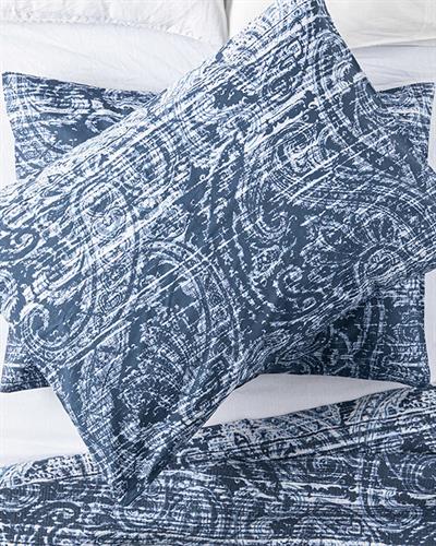 Anhinga Кълъфка За Възглавни 2Бр., Памучен, Тъмно Синьо, 50 X 70 Cm