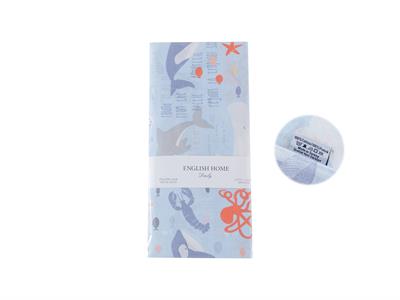 Anımals Детска Калъфка За Възглавница 2 бр. Памучен 50x70 см Син