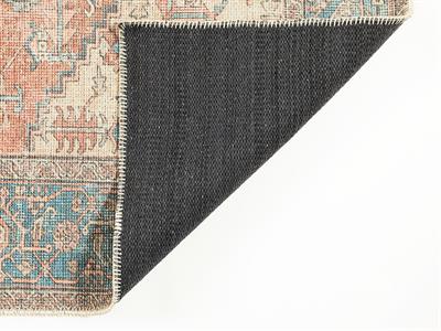 Ansia Декоративен Килим Жакард, Кафяво-Синьо, 80 X 150 Cm