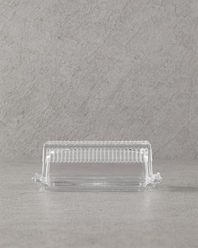 Glass Butter Holder 6,5 cm Transparent