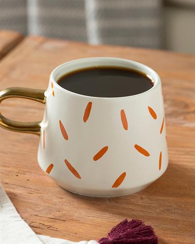 Apaz Чаша Stoneware, Оранжево,, 350 Ml