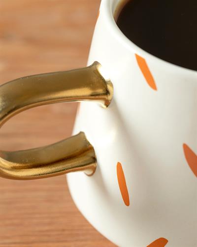 Apaz Чаша Stoneware, Оранжево,, 350 Ml