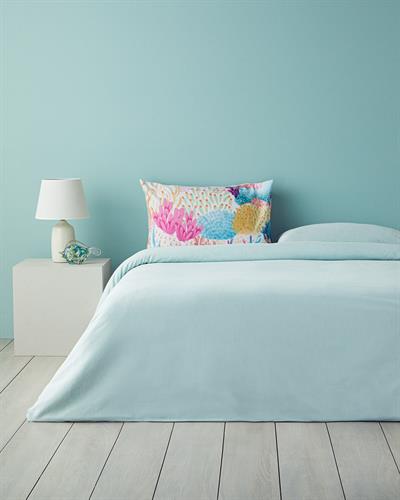 Aqua Heaven Спален Комплект Двоен Мек памук с дигитална щампа 200x220 см Розов