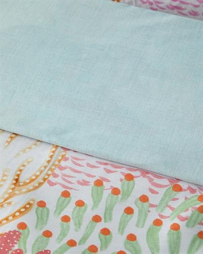 Aqua Heaven Спален Комплект Двоен Мек памук с дигитална щампа 200x220 см Розов