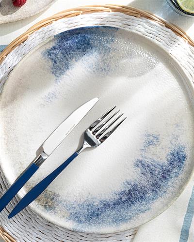 Aqua Sense Подложна Чиния За Сервиране Керамика 28 см Син