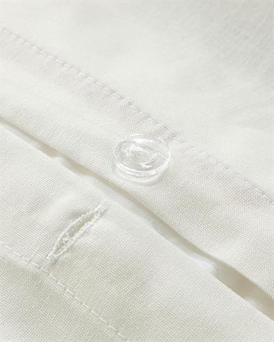 Aquatic Texture Спално Бельо Компле Двоен Размер, Боядисана Нишка, Тъмно Синьо - Бежово, 200 X 220 Cm