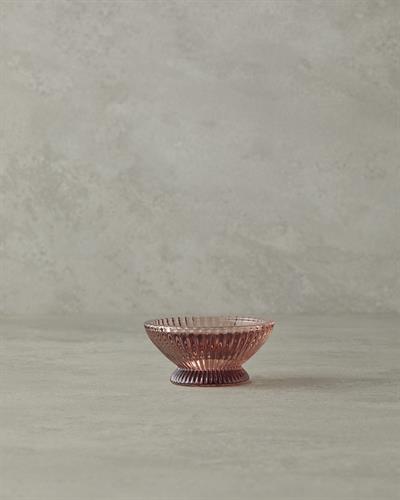 Areka Свещник Стъкло 4 см Brown