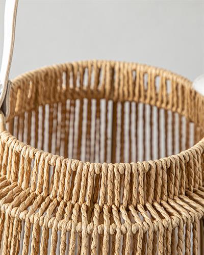 Aria Lantern 27x27x31,6 cm Brown