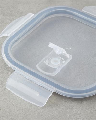 Arıan Кутия За Съхранение Стъкло 1200 мл Прозрачен