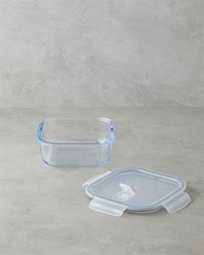 Arıan Кутия За Съхранение Стъкло 1200 мл Прозрачен