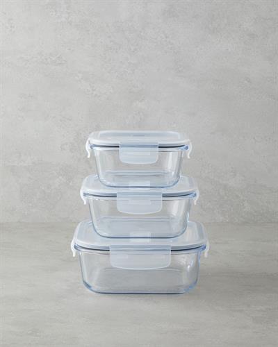 Arıan Кутия За Съхранение Боросиликат 520 мл Прозрачен