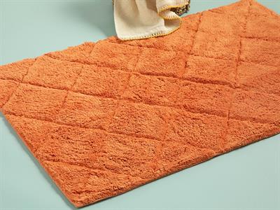 Arlene Постелка За Баня Памучен 60x90 см Оранжев