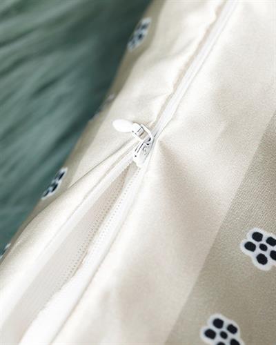 Art Nouveau Декоративна Възглавница Сатен 45x45 см Бежов