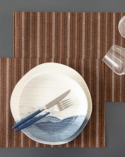 Art Pop Американзки Сервиз 2Бр., Полиестер, Кафяво, 30 X 45 Cm