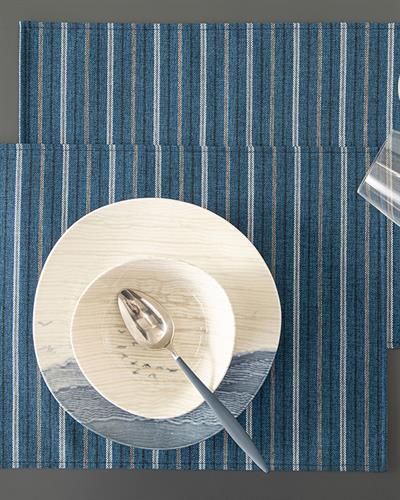 Art Pop Американзки Сервиз 2Бр., Полиестер, Тъмно Синьо, 30 X 45 Cm