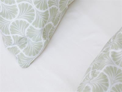 Artdeco СПАЛНО БЕЛЬО КОМПЛЕ Двоен Памучен 200x220 cm Green