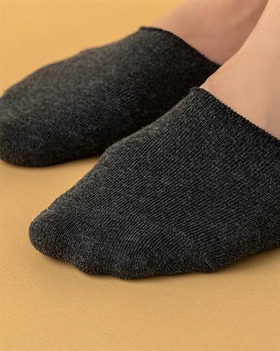 Cotton 3-set Women Ballet Socks 36-40 Gri-Beyaz-Antrasit