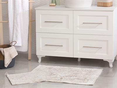 Arven ПОСТЕЛКА ЗА БАНЯ КО Памучен флош 60x90 + 40x60 cm Beige-Gray-Cream