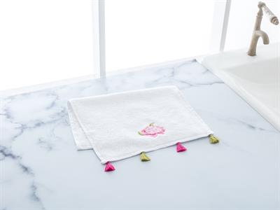 Asel ХАВЛИИ ЗА РЪЦЕ Бродирани 30x45 cm White