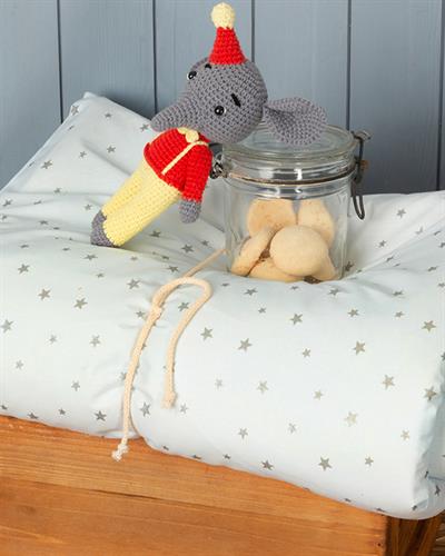 Astro Бебешки Плик За Завивка Памучен 100x150 см Син