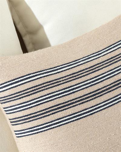 Audra Калъфка Декоративн Възглавница Тъкан 45x45 см Бежов