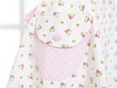 Audrey КУХНЕНСКА ПРЕСТИЛКА Бебешка яка Водоустойчив . Pink